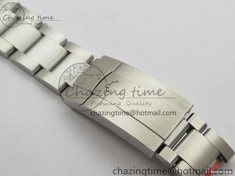 1103 Casual Oyster Perpetual 41mm 124300 EWF Best Edition Red Dial on SS Bracelet A 2856